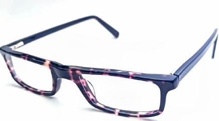 T01 Black Demi Optical Frame