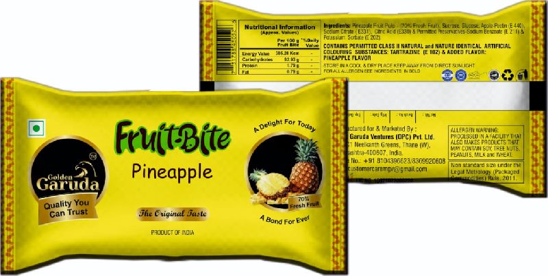 Pineapple Flavour Candy