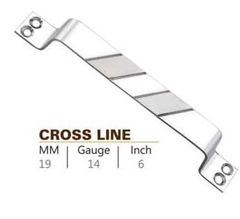 Cross Line Stainless Steel Window Handle
