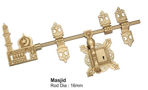 Masjid Chand Brass Manichitram Aldrop With Lock