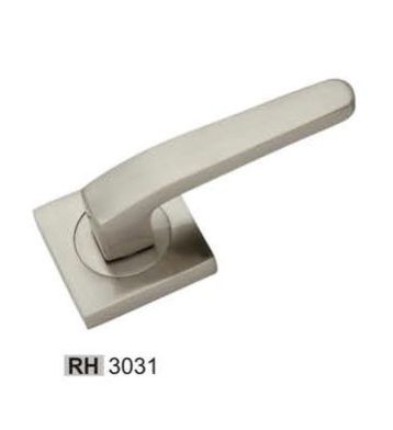 RH-3031 Brass Rose Door Handle