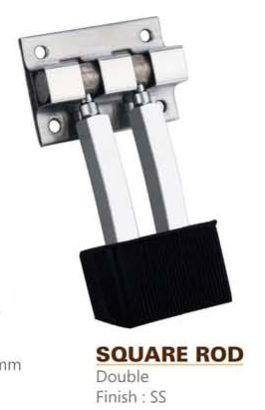 Square Rod Stainless Steel Door Stopper
