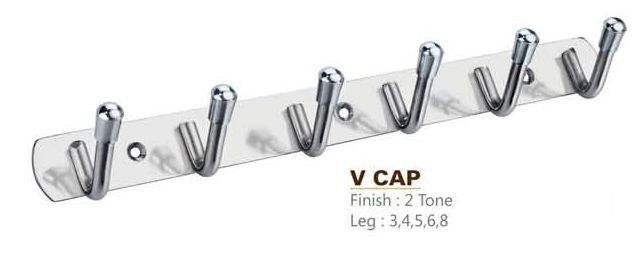 V Cap Aluminum Wall Hanging Cloth Hook
