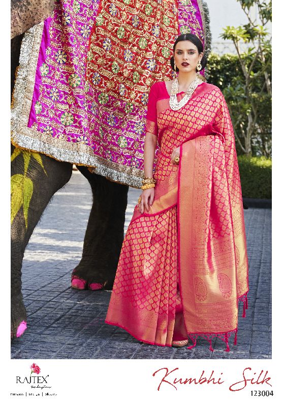 123004 Rajtex Kanjivaram Silk Saree