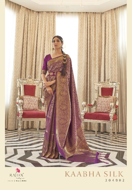 204002 Rajtex Kanjivaram Silk Saree