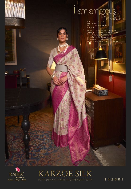 252001 Rajtex Kanjivaram Silk Saree