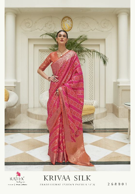 268001 Rajtex Kanjivaram Silk Saree