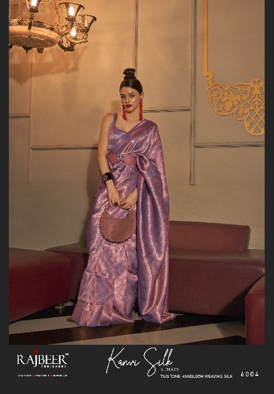 6004 Rajbeer Kanjivaram Silk Saree
