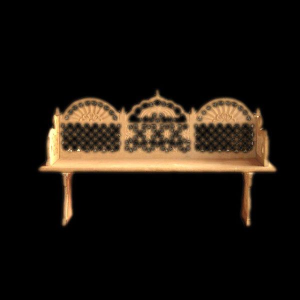 Marble Outdoor Bench