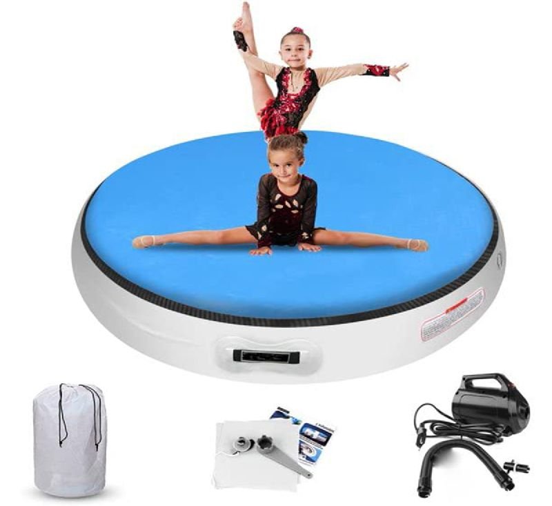 DIGM5 Dolphy Round Inflatable Air Gymnastics Mat