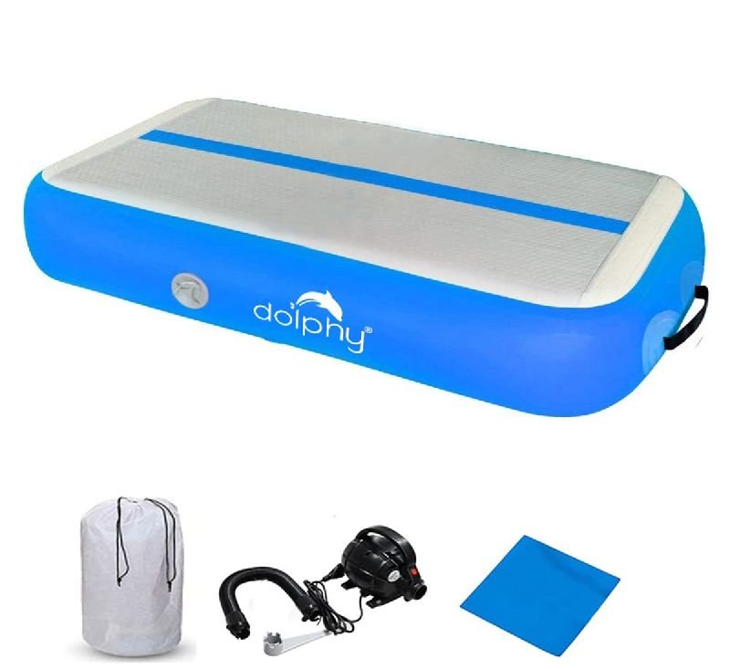 DIGM6 Dolphy 3.3ft Inflatable Gymnastics Air Tumbling Mat