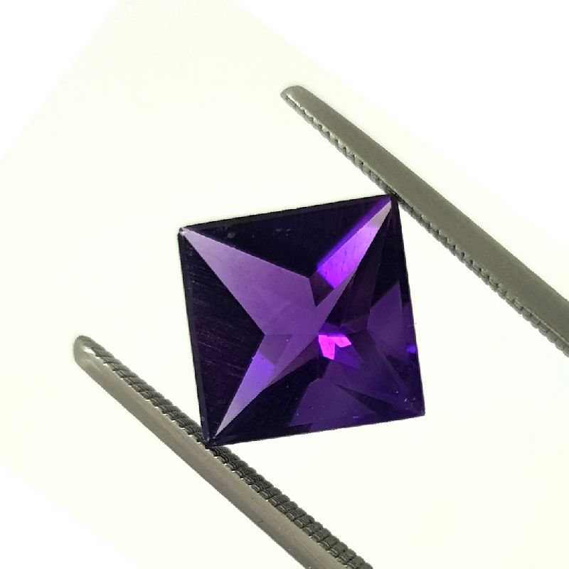 Amethyst Square Shape Stone