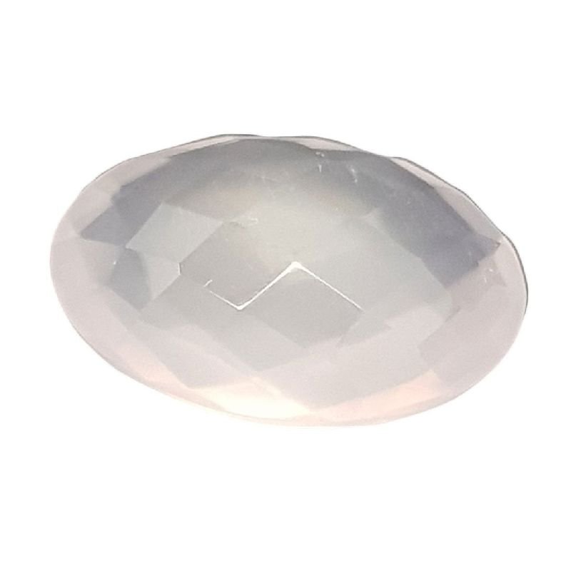 Rose Quartz Oval Briolette Shape Stone