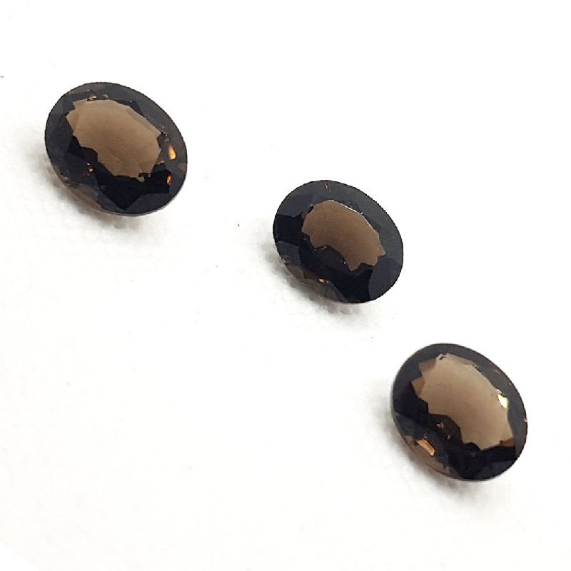 Smoky Quartz Oval Shape Stone