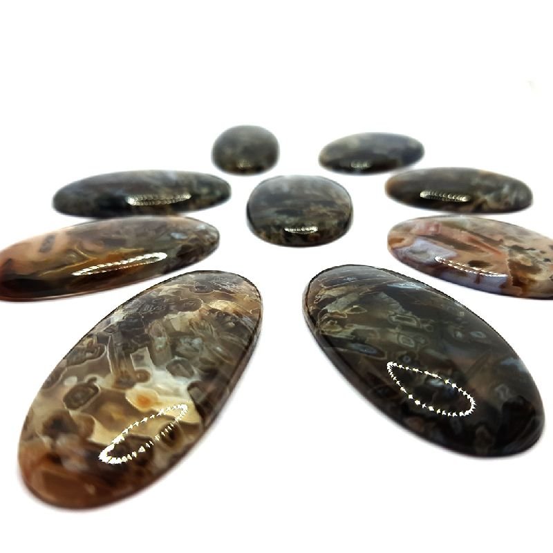 Stick Agate Oval Shape Stone