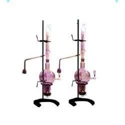 Water Distillation Apparatus Glass Gas Heated