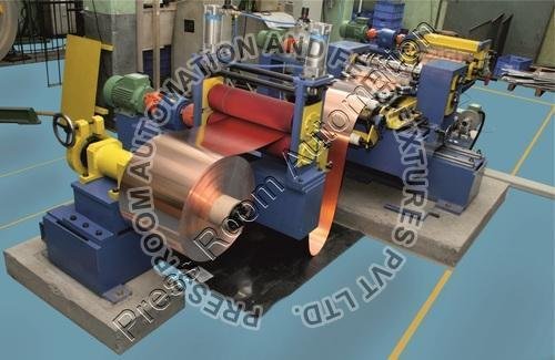 Copper & Brass Steel Slitting Machine