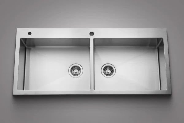 Handmade Double Bowl Sink 06