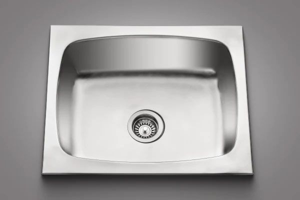 Pressed Single Bowl Sink 02