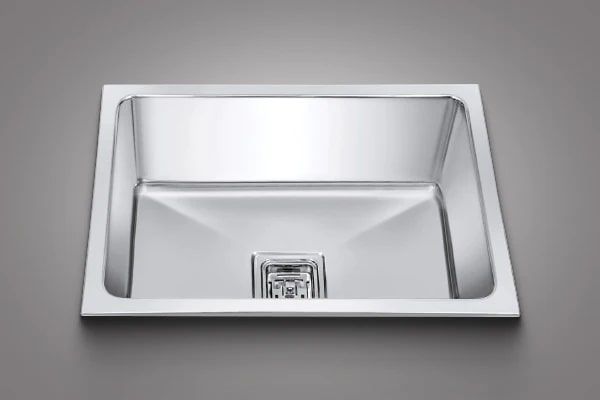Pressed Single Bowl Sink 05