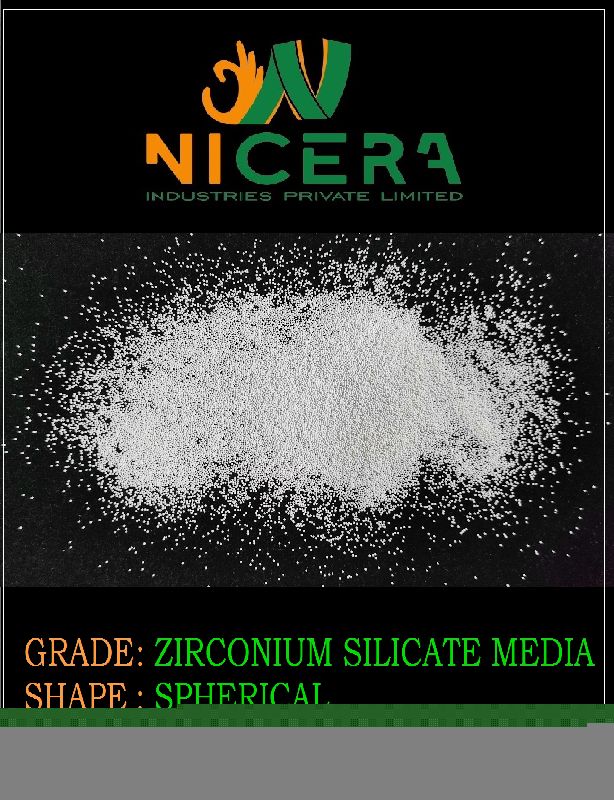 0.4-0.8mm Zirconium Silicate Media