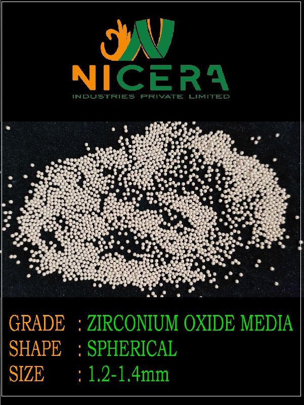 1.2-1.4mm Ceria Stabilized Zirconium Oxide Beads