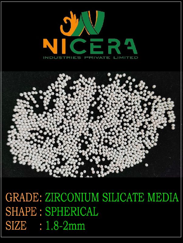 1.8-2mm Zirconium Silicate Media