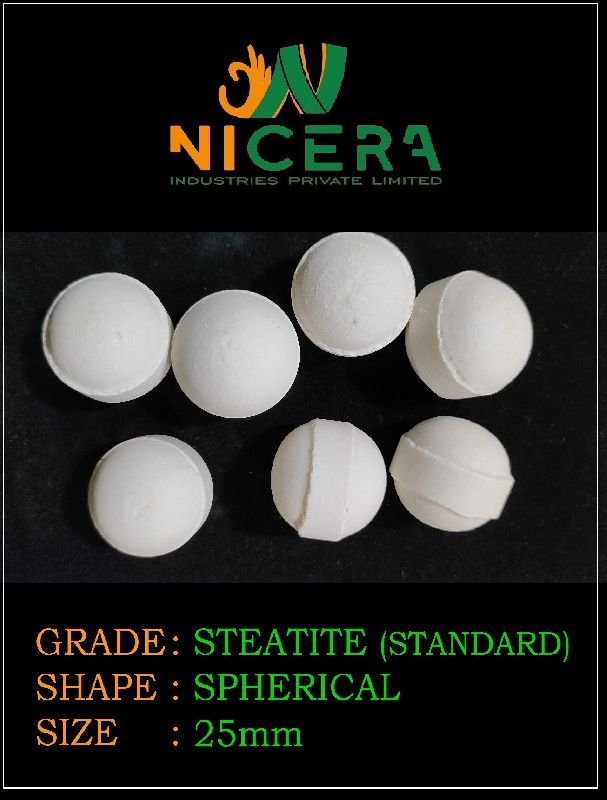 25mm Standard Steatite Grinding Media