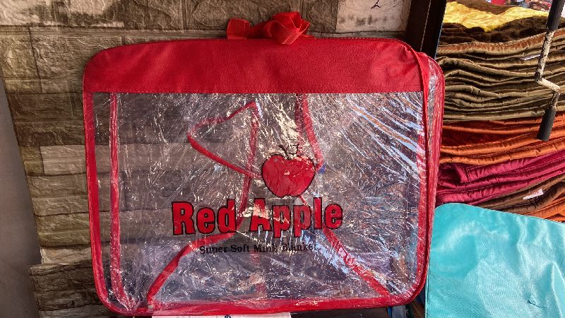 Red Apple Double Bed Blanket Bag