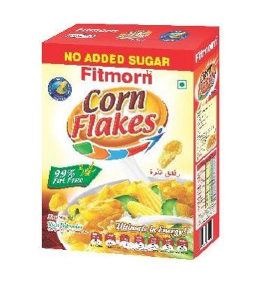 Fitmorn Corn Flakes No Added Sugar Box