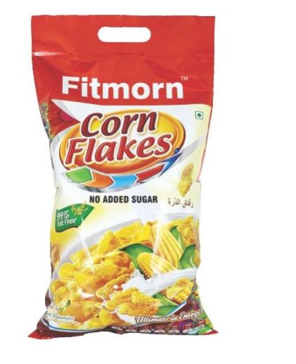 Fitmorn Corn Flakes No Added Sugar Pouch