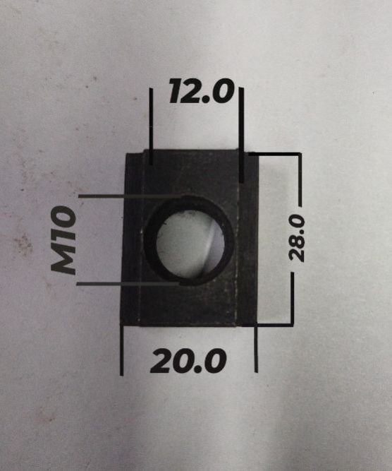 T Nut M10