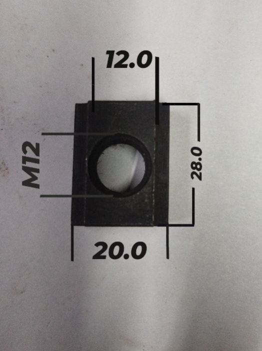 T Nut M12