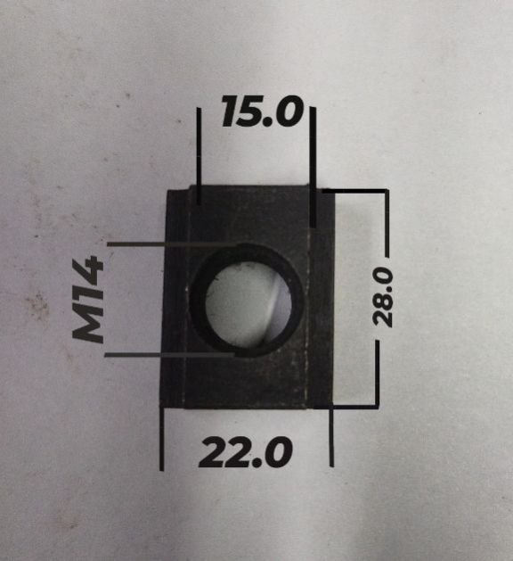 T Nut M14