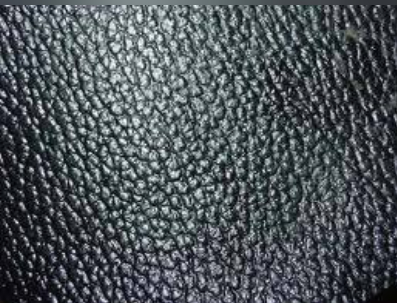 GRAIN FIRST LAYER BUFF BARTON PRINT GENUINE LEATHER