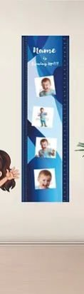 Personalized Kids / Children Growth / Height Chart