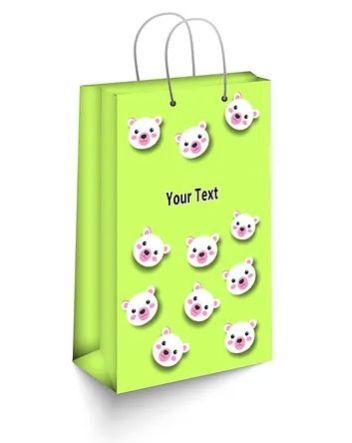 Personalized Paper Gift Bags (SBAG 007)