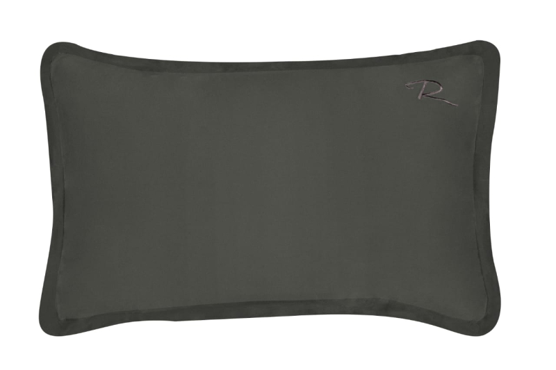 Charcoal Silk pillow cover