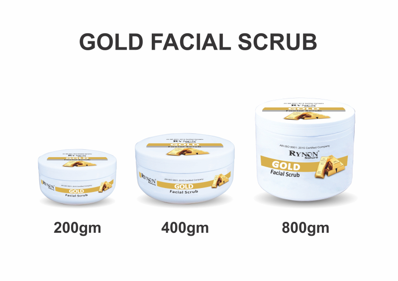 Rynon Gold Facial Scrub