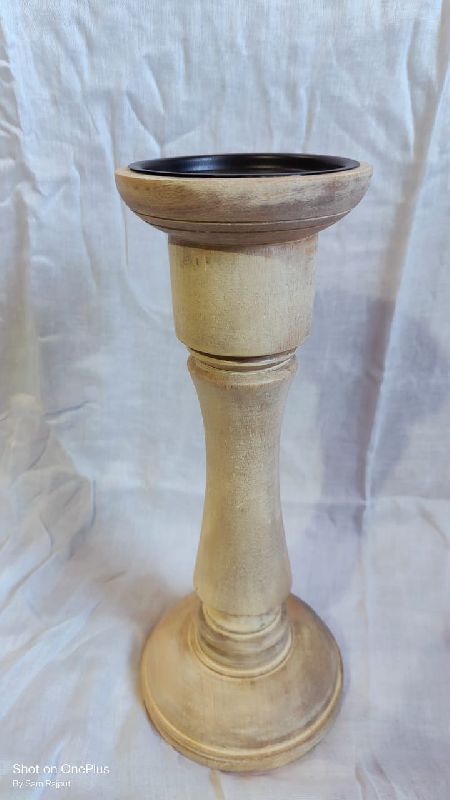 Carved Wooden Candle Holders 08