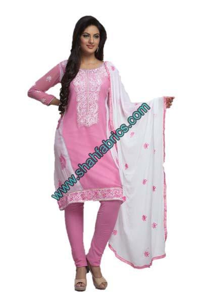 Georgette Unstitched Suits (E 1169A)