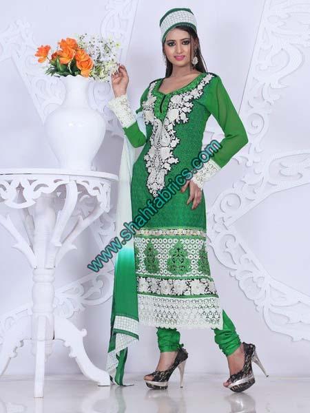 Georgette Unstitched Suits (E 1280)