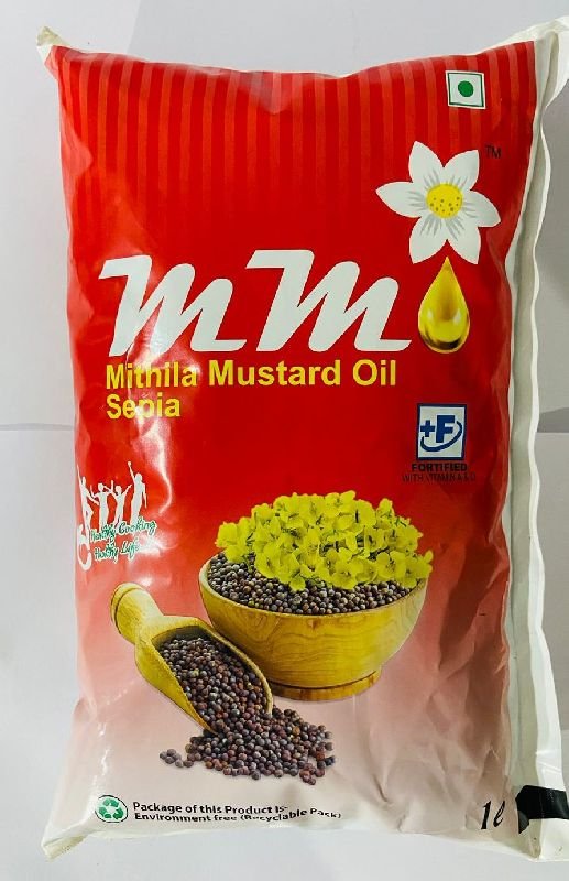 Sepia Black Mustard Oil Pouch