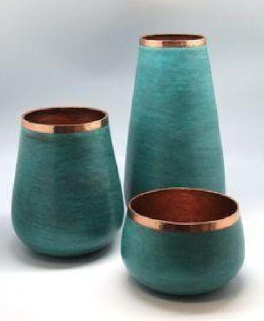 Aluminum Flower Vase 02