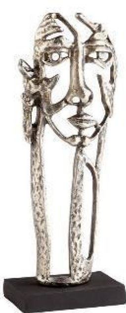 Aluminum & Wood Showpiece 04