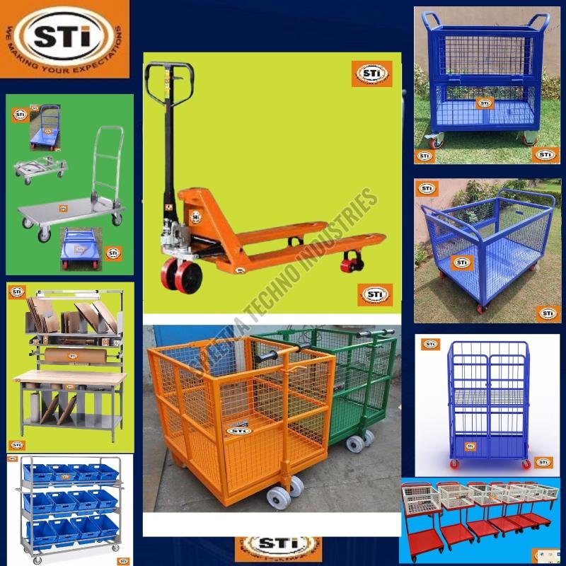 Picking Trolley_ Warehouse Picking Trolley