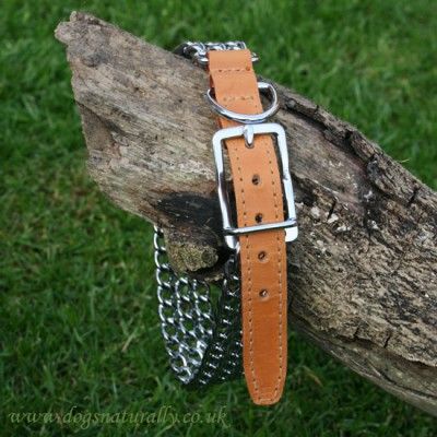 BRU-118 Leather Dog Collar