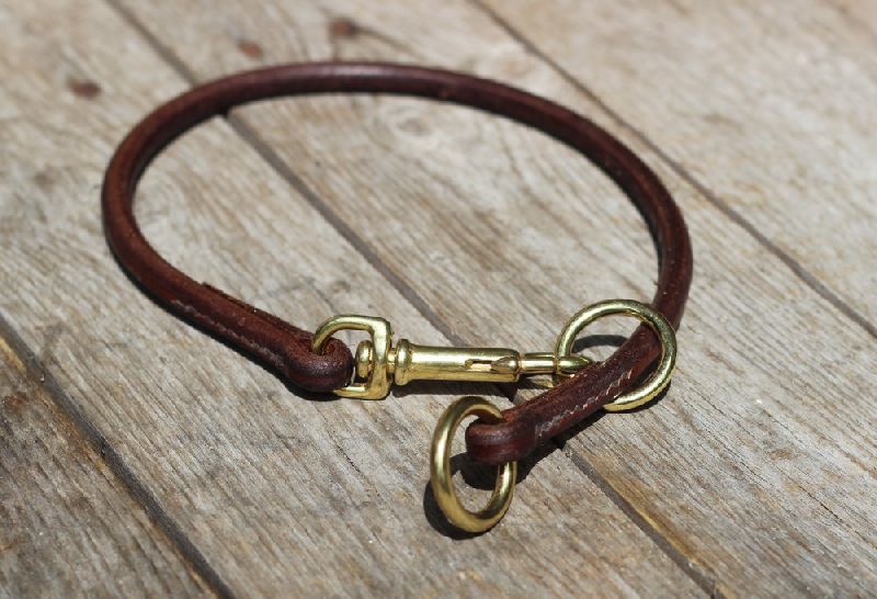 BRU-125 Leather Dog Collar