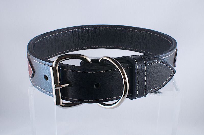 BRU-126 Leather Dog Collar