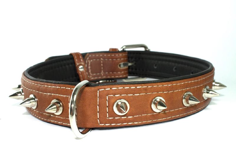 BRU-127 Leather Dog Collar